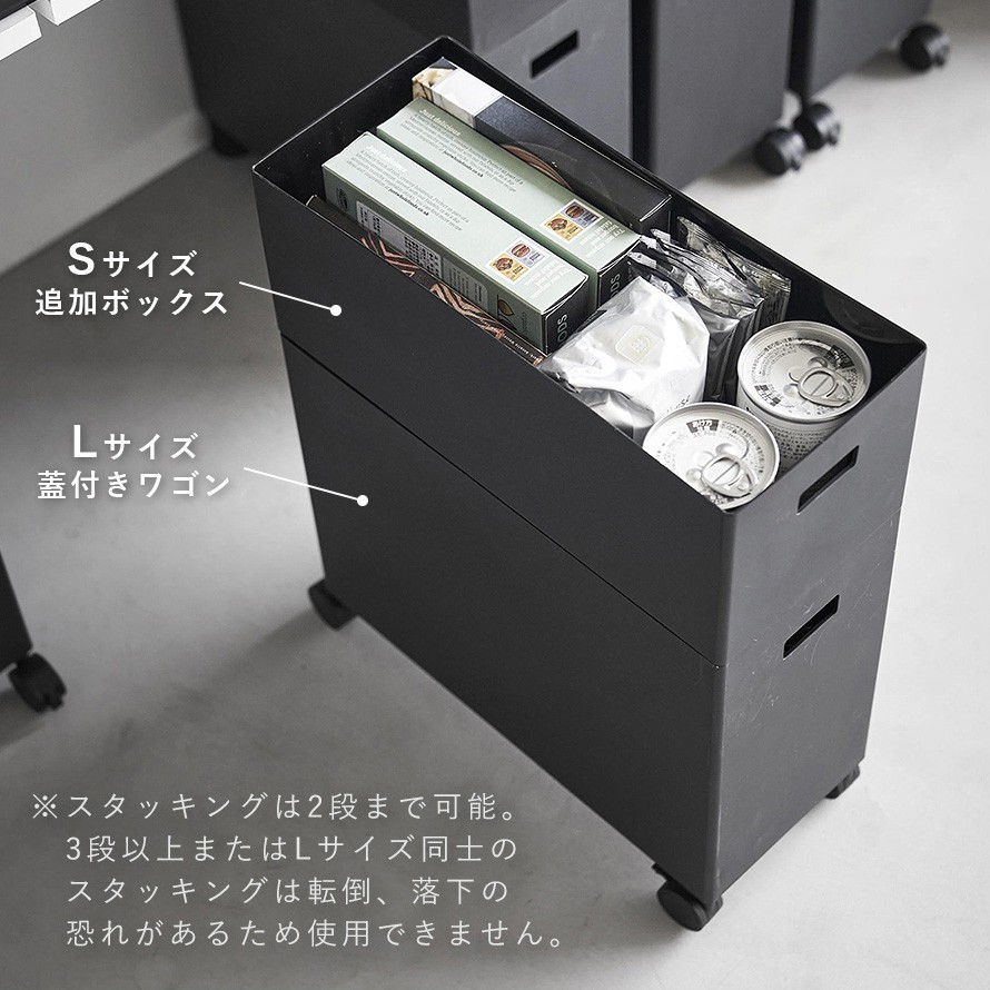 楽天市場】収納ボックス キャスター付き ボックス ワゴン 収納