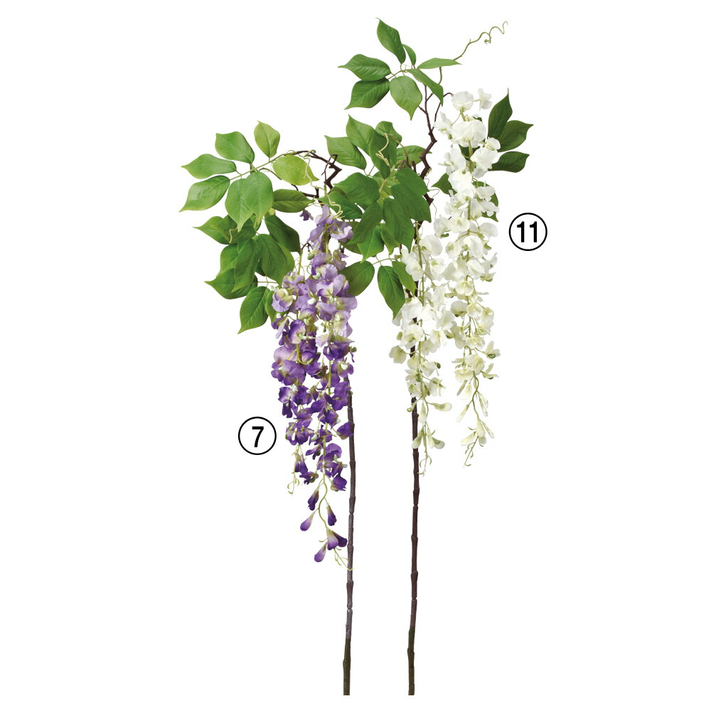 楽天市場】造花 とりよせ品 ウィステリア×2 藤 フジの花 藤の花