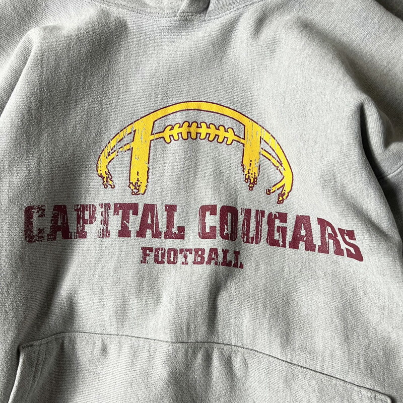 楽天市場】00s Champion 両面 カレッジ プリント プレミアム リバース