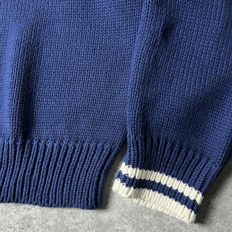 楽天市場】90s 巨人タグ J.CREW ショールカラー コットン ニット