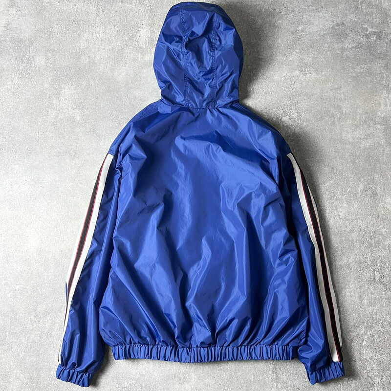 楽天市場】90s NIKE スウォッシュ 刺繍 フルジップ ナイロン パーカー