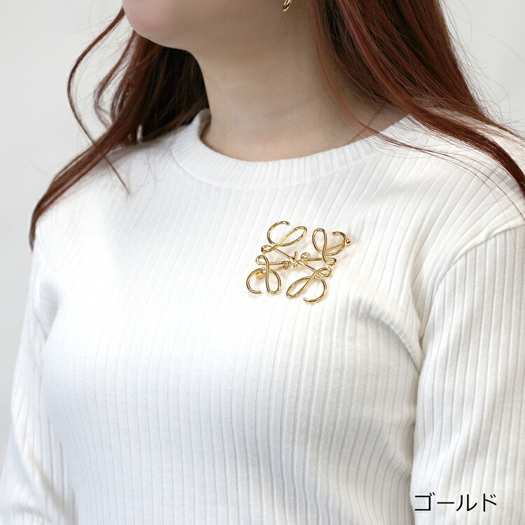 楽天市場】【国内正規品/ラッピング済】LOEWE ロエベ ブローチ