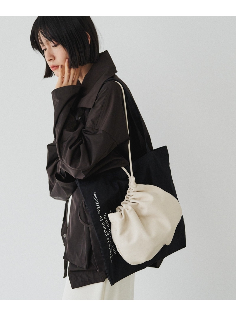 楽天市場】レザー巾着4WAYショルダーバッグ russet ラシット バッグ