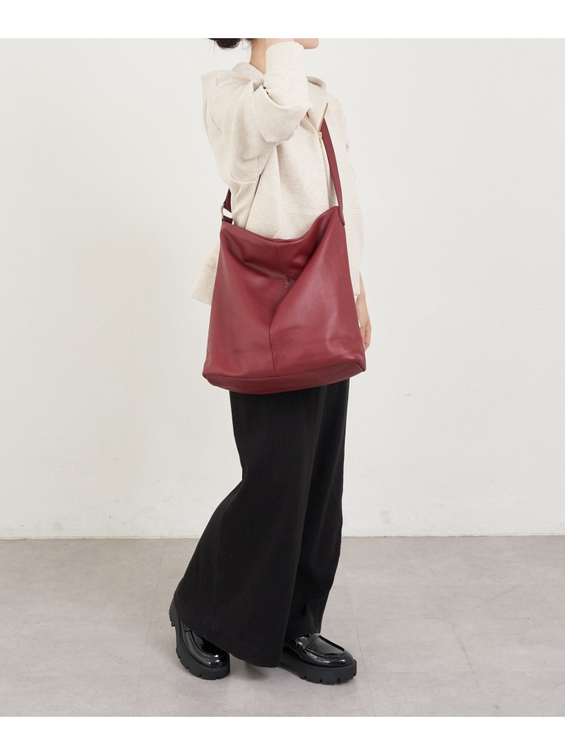 楽天市場】【SALE／40%OFF】ソフトレザーワンショルダーバッグ russet