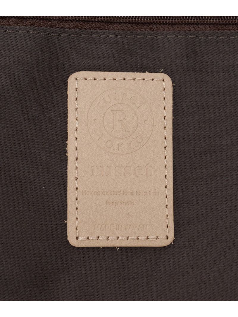 楽天市場】ソフトレザーシンプルショルダーバッグ[silver] russet