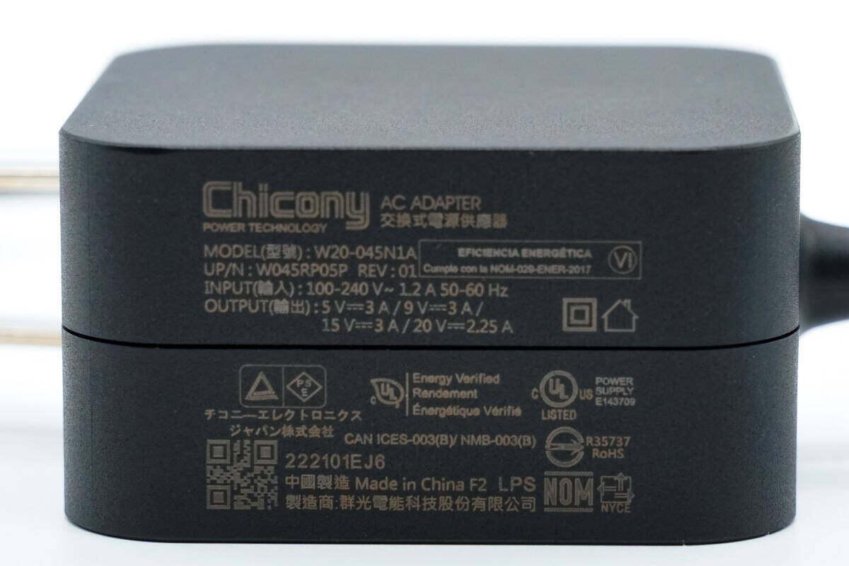 楽天市場】純正新品 Valve Steam Deck スチームデック OLED 用 45W AC