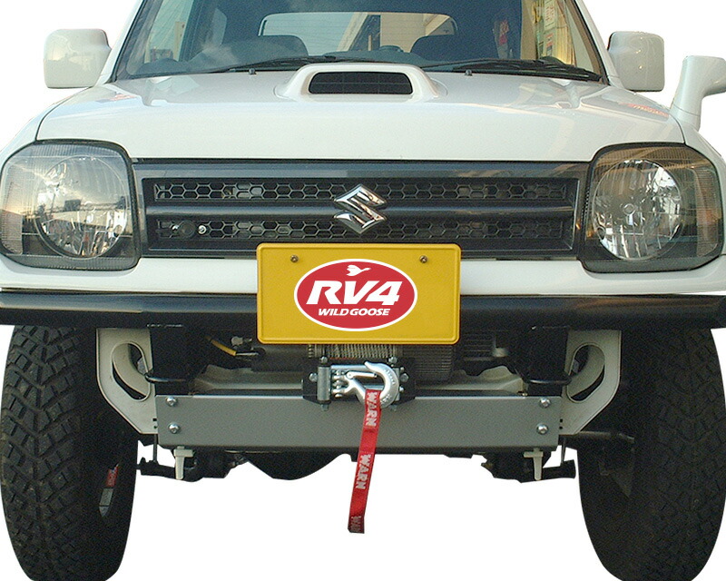 RV4ワイルドグース　ジムニー　JB64 JB74 ウインチベッド クロカンウインチバンパー (ジムニーJB64/JB74)｜RV4ワイルドグース