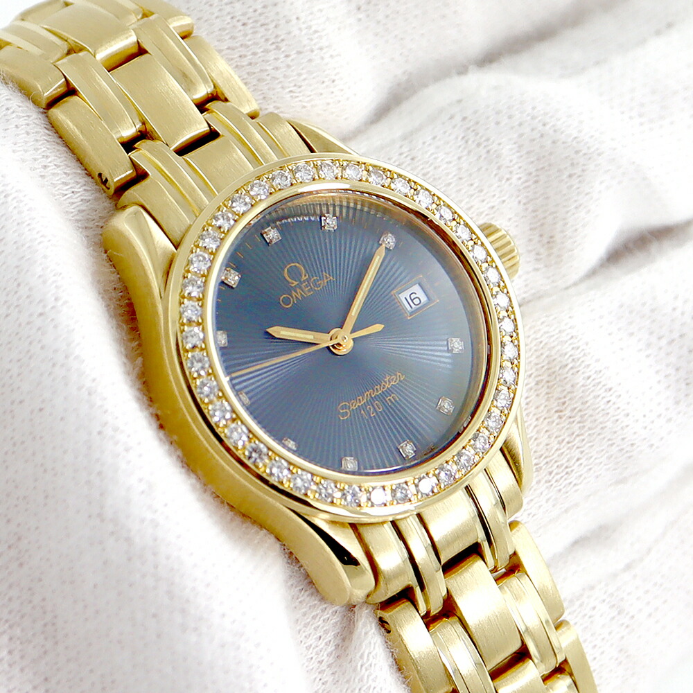 楽天市場】ほぼ新品 電池交換済 OMEGA オメガ シーマスター 120m