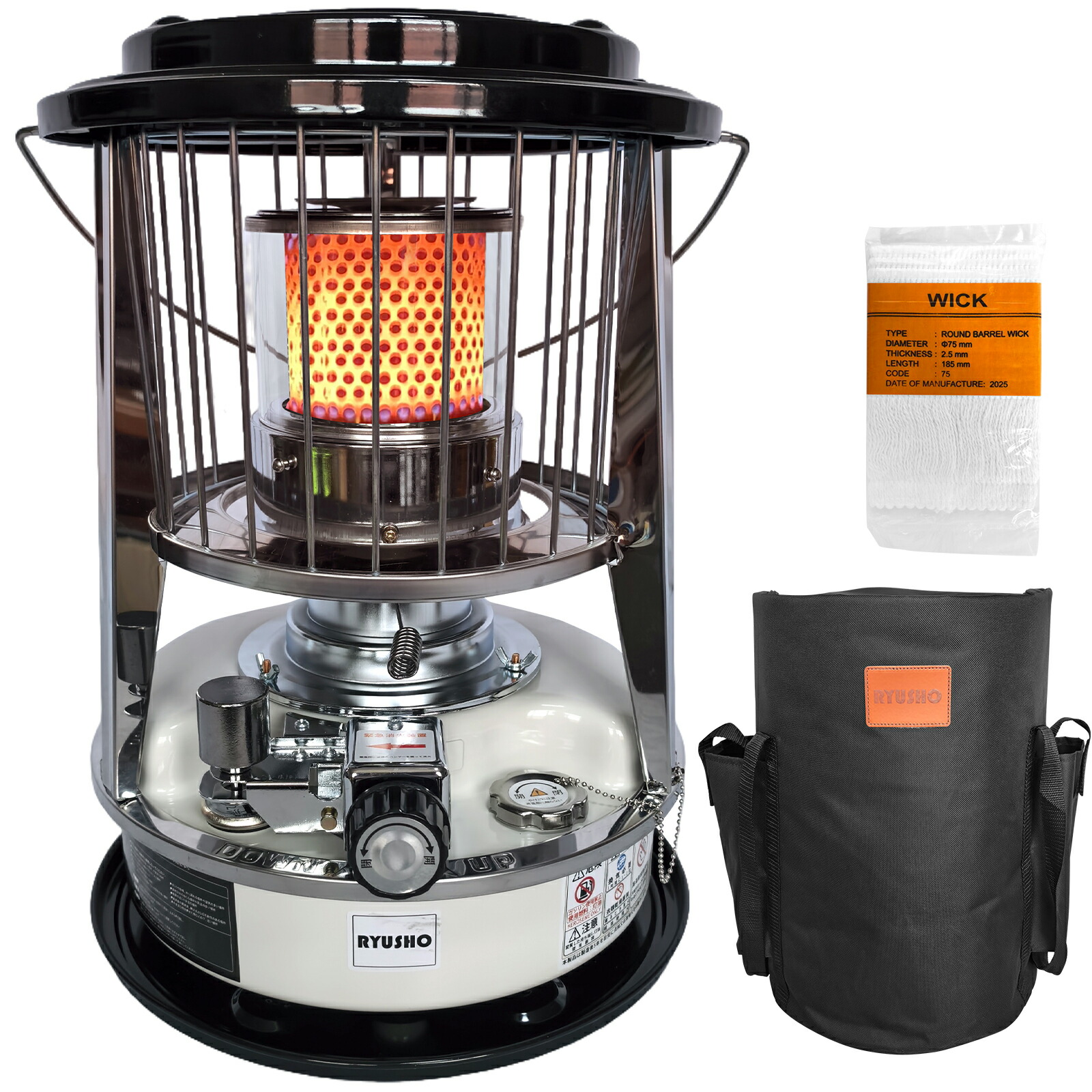 楽天市場】灯油ストーブ 小型 石油ストーブ ポータブルストーブ 2.5kW