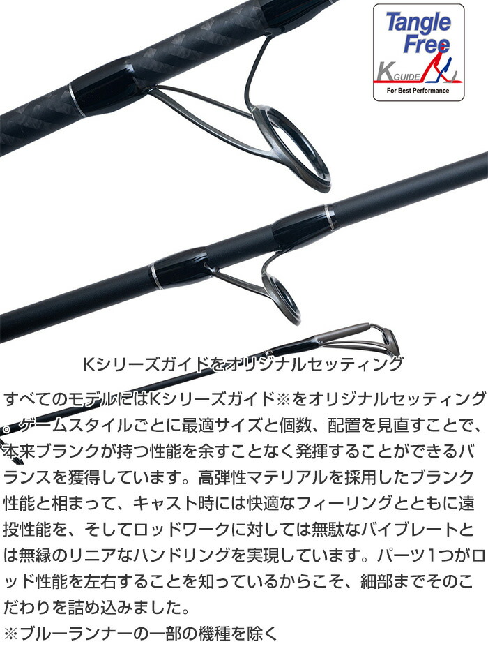 楽天市場】パームス ショアガン エボルブ SFTGS-86MH/P5 パックロッド