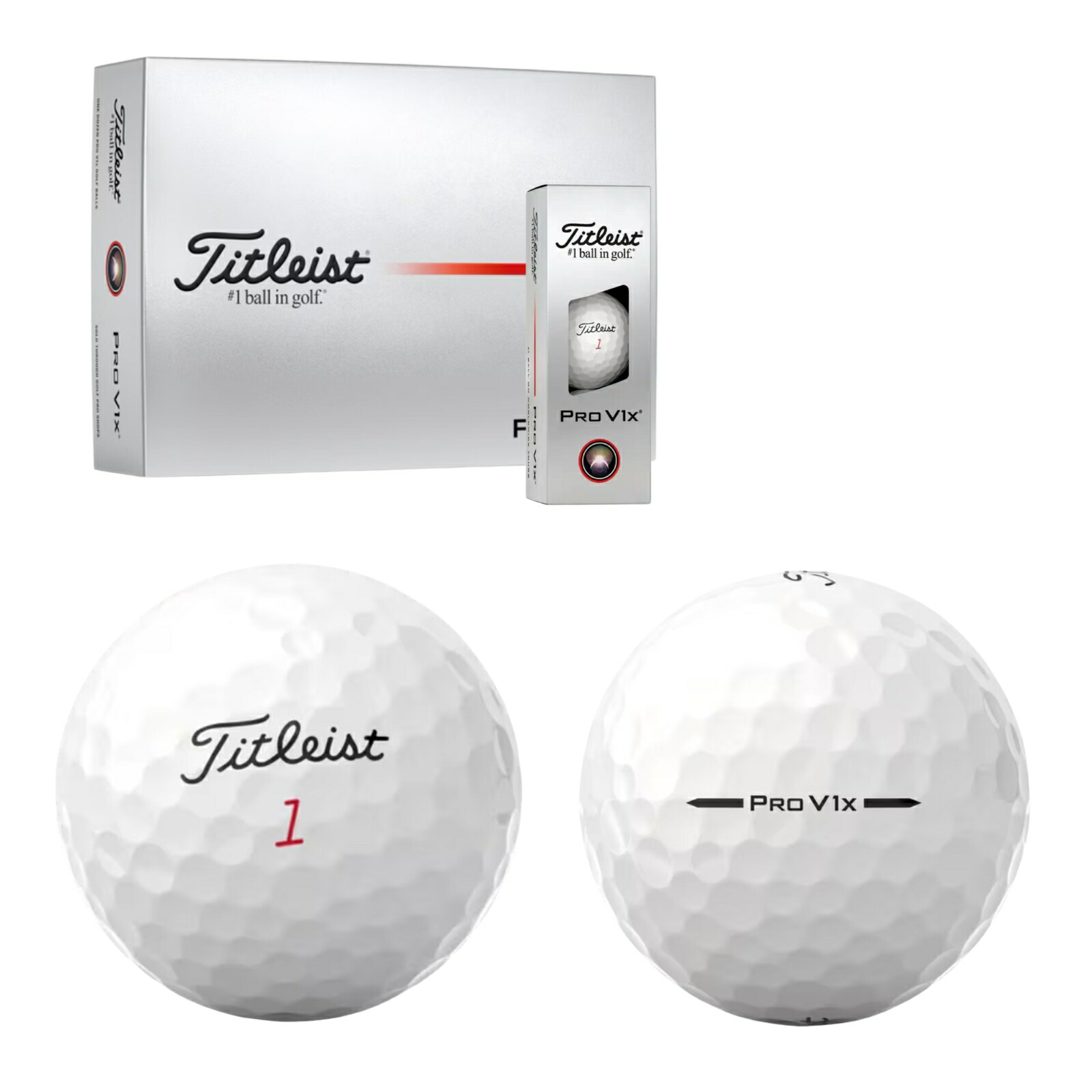 楽天市場】2025年 日本正規品 TITLEIST タイトリスト Pro V1x プロ