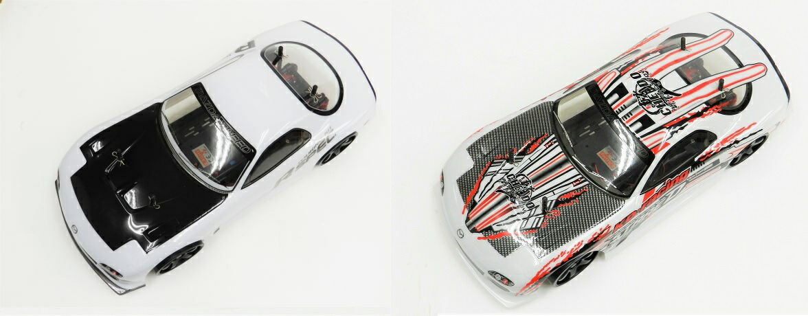 楽天市場】2.4GHz 1/10 ドリフトラジコンカー RX001 ☆スペアボディー