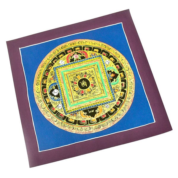 楽天市場】【一点物】チベット密教 手描き マンダラ 曼陀羅 タンカ