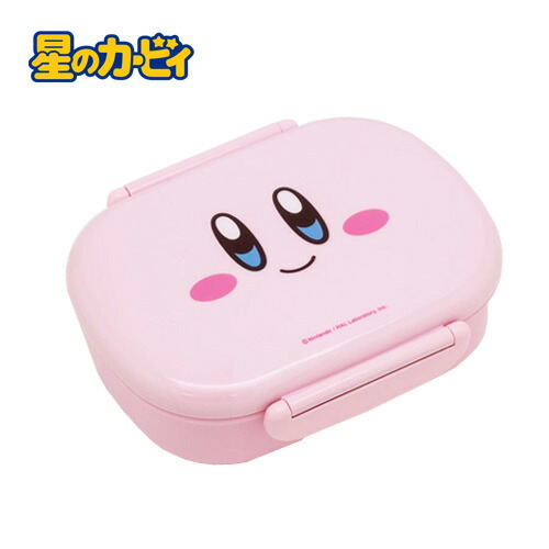 楽天市場】OK【星のカービィ フェイス柄 ランチボックス 小判型 360ml
