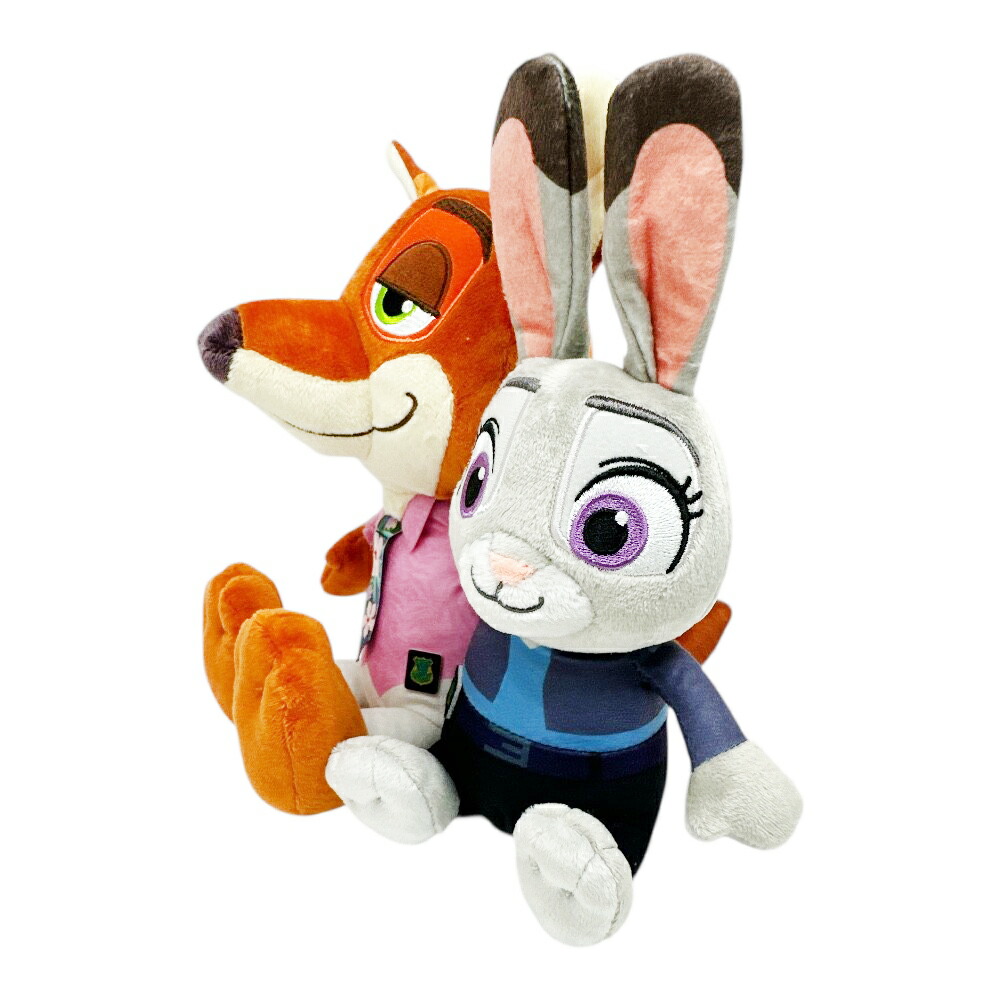 楽天市場】SB【ズートピア2 ペアぬいぐるみ 約24cm】ズートピア
