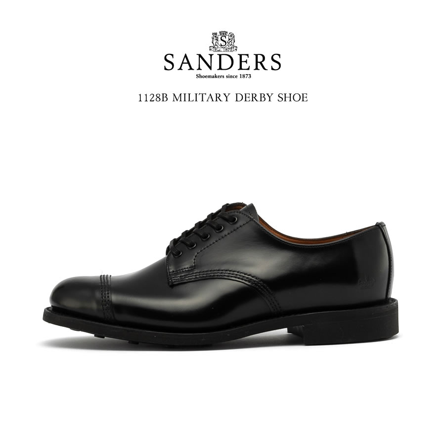 楽天市場】SANDERS サンダース 1128B MILITARY DERBY SHOE ミリタリー