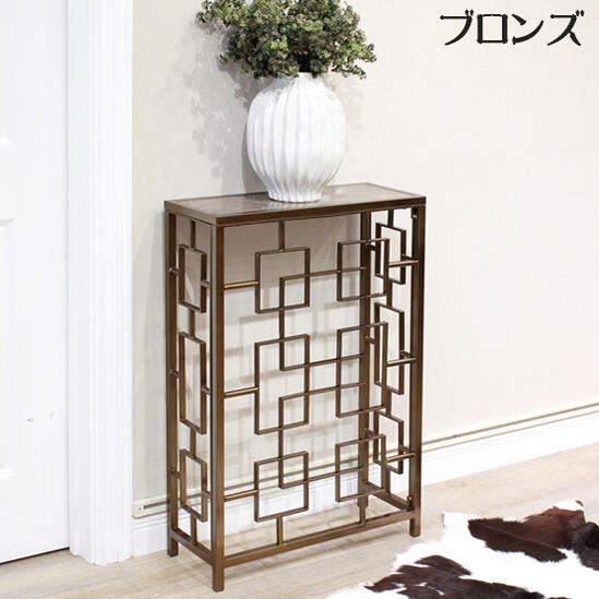 楽天市場】天板大理石 コンソール Sサイズ 2色より選択アイアン モダン