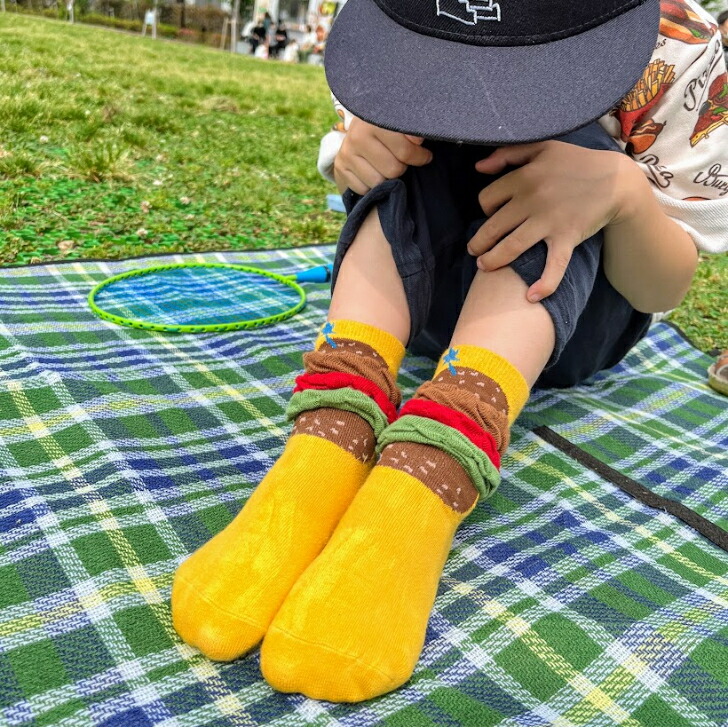 楽天市場】送料無料【3足セットソックス】ジャンクフードソックス