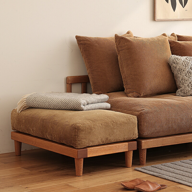 楽天市場】【ブラウンフレーム】 オットマン AGRA アグラ ソファ 1人