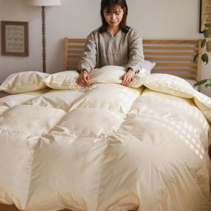 楽天市場】羽毛布団 スタンダードタイプ セミダブル 170×210cm