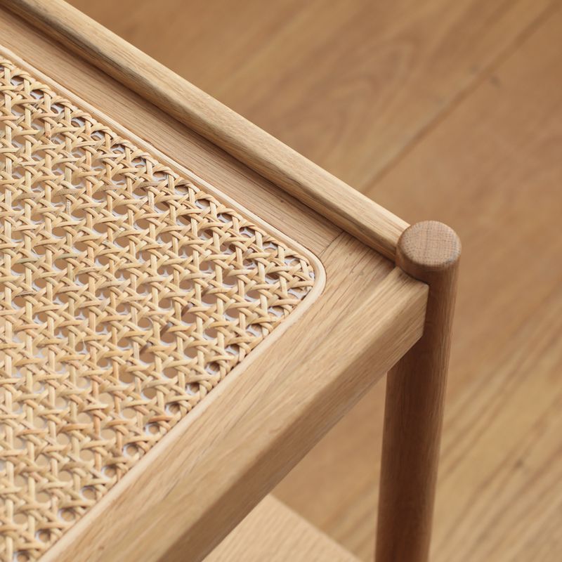 楽天市場】ナイトテーブル RattanMix／NA ナチュラル 北欧 オーク 無垢