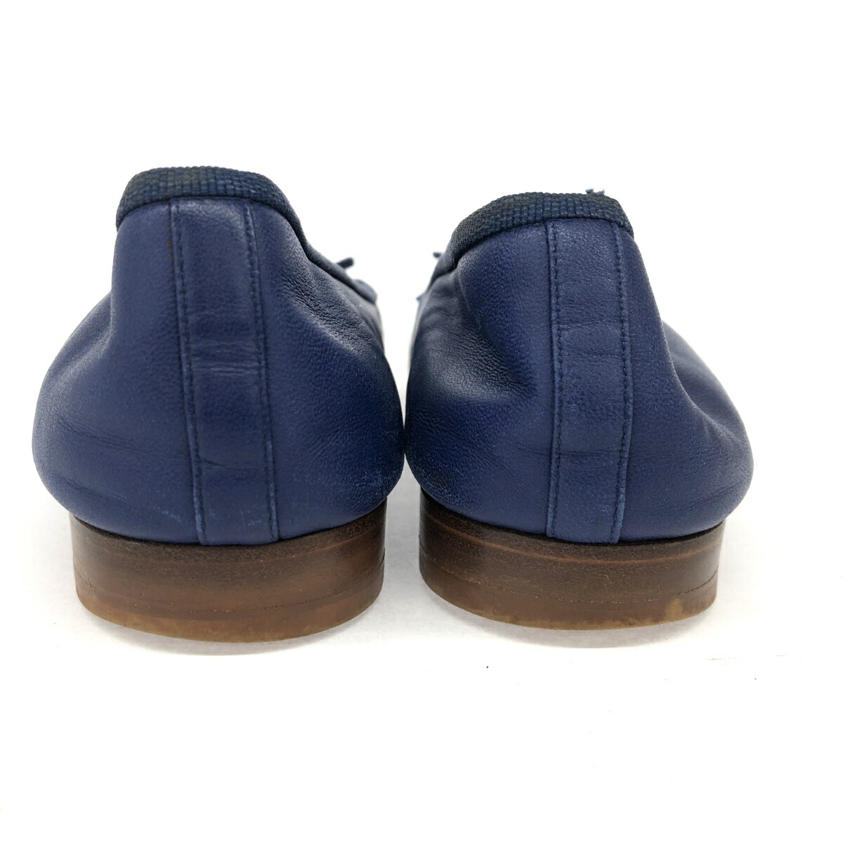 楽天市場】CHANEL シャネル バレエシューズ 35 1/2C G02819 ゴールド