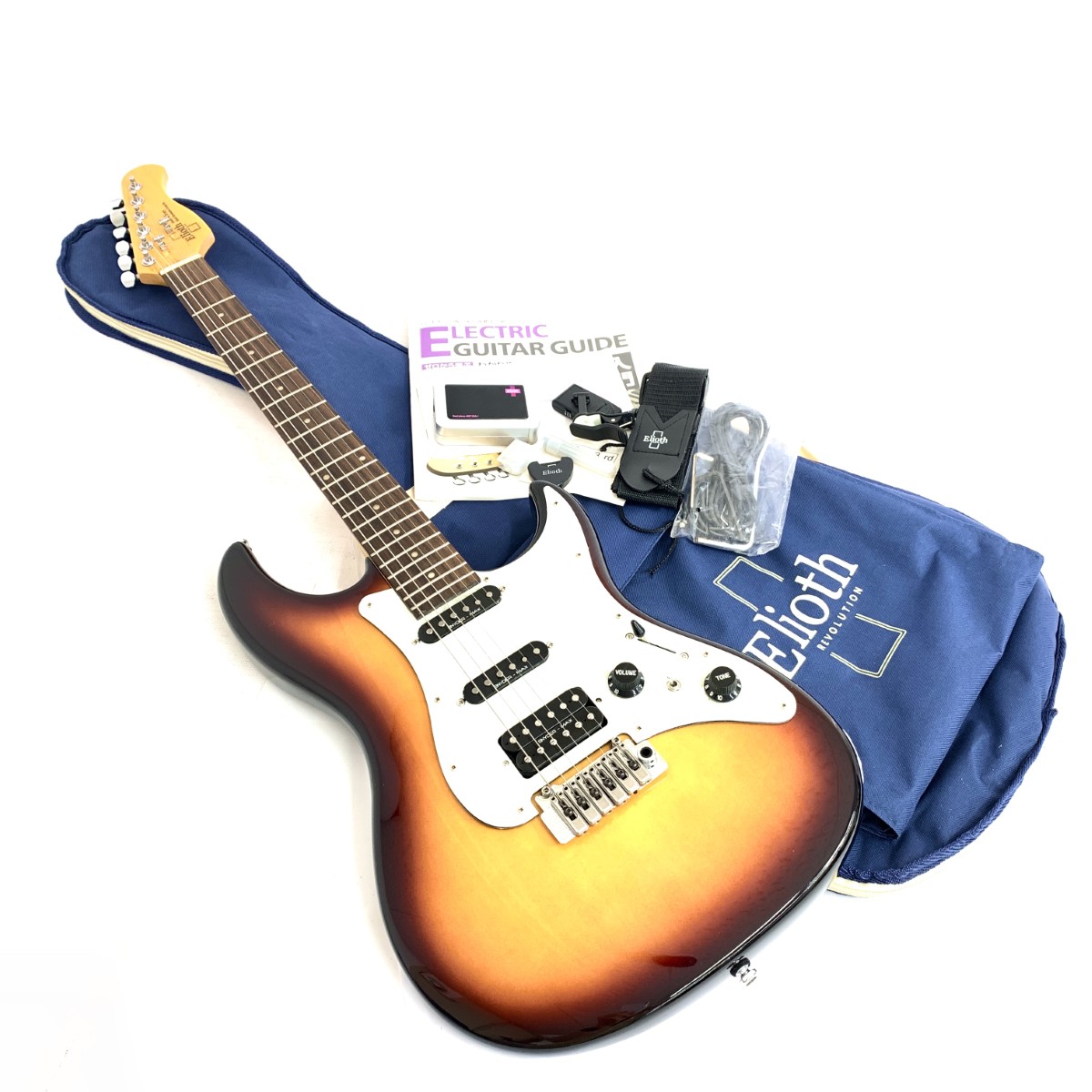 内容変更•ジャンク】Elioth S-503 サンバースト エレキギター 内容変更