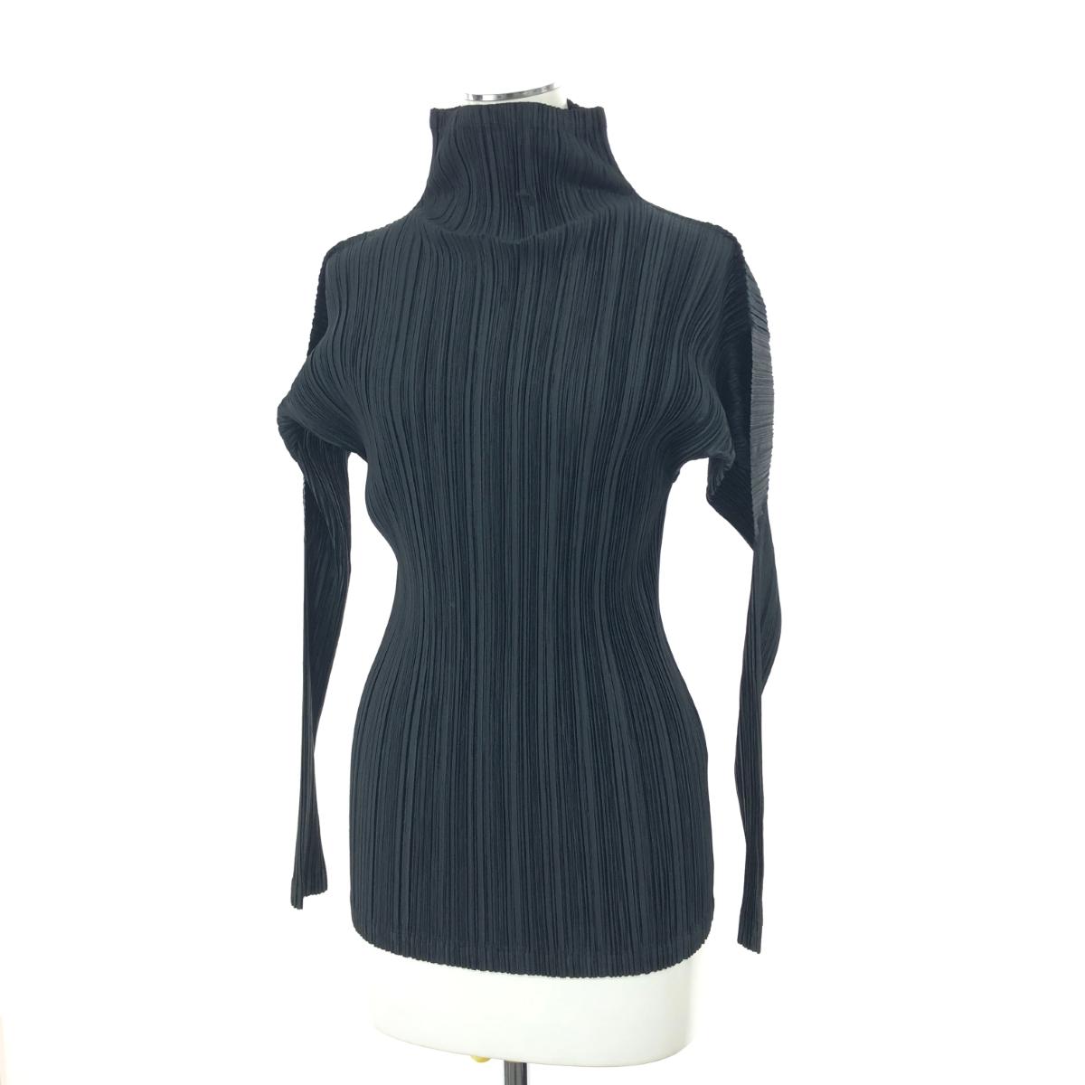 楽天市場】ISSEY MIYAKE イッセイミヤケ ハイネック プリーツ 長袖