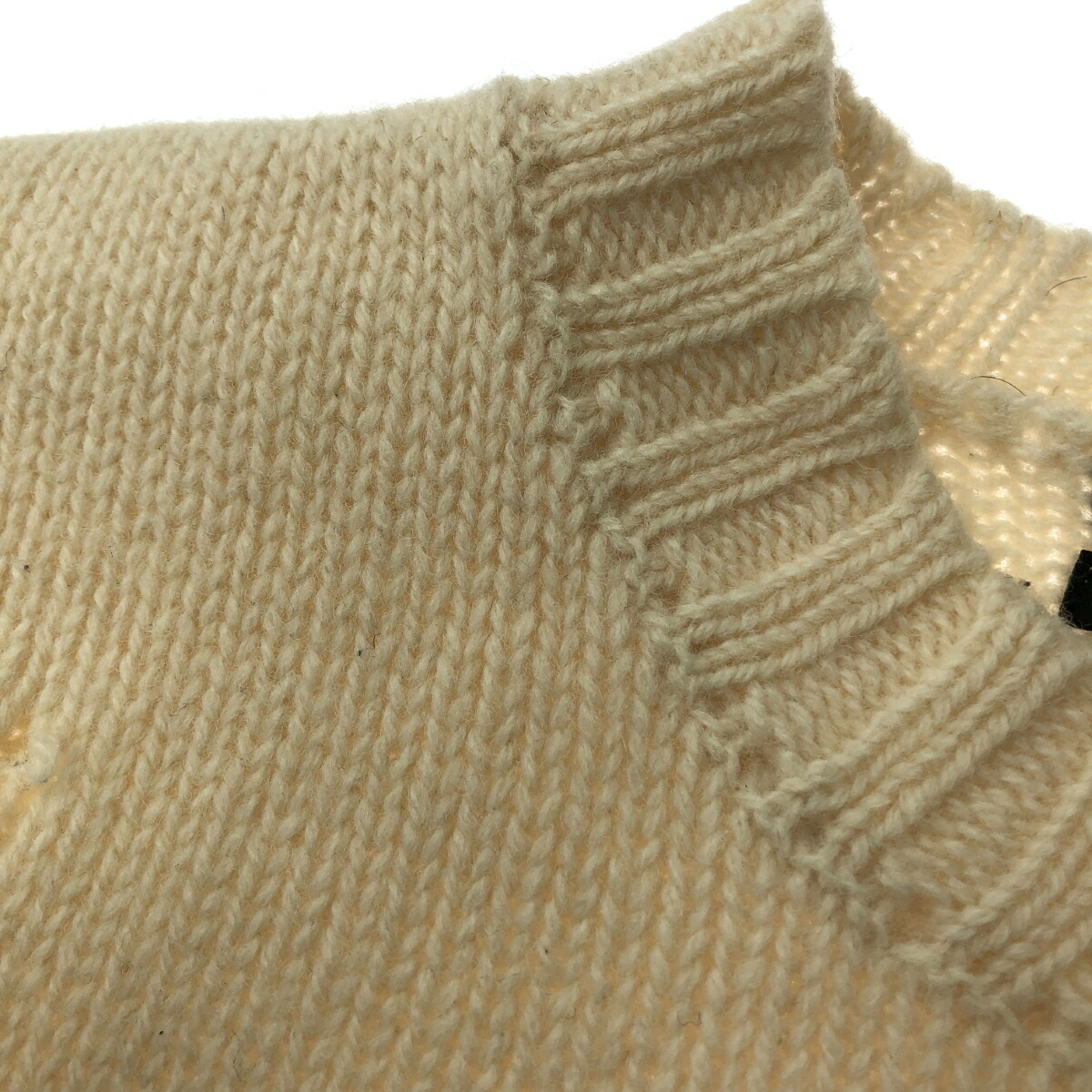 楽天市場】UNUSED アンユーズド ダメージ加工 ニット サイズ:1 us1925