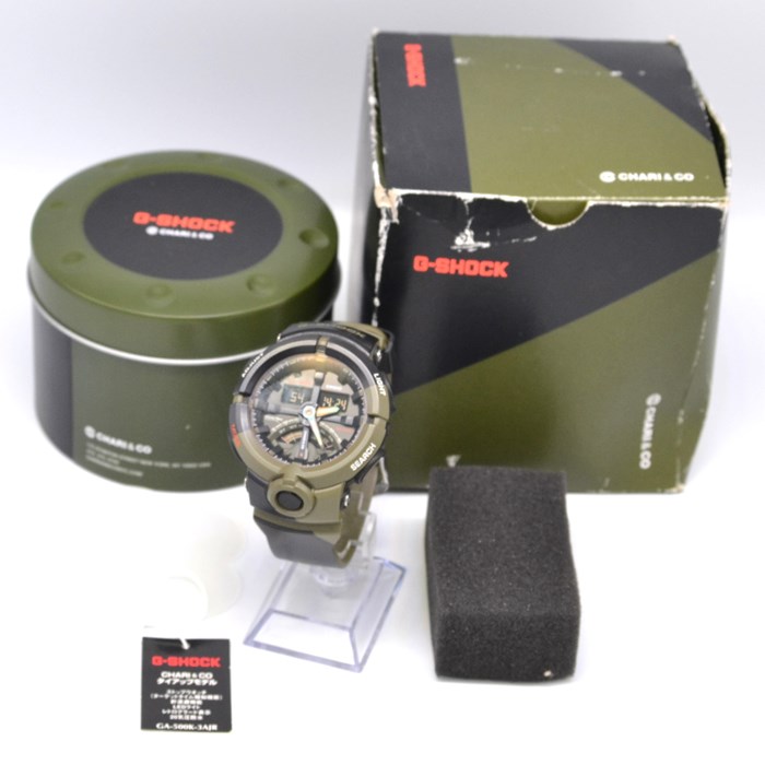 楽天市場】【中古】G-SHOCK ジーショック GA-500K-3AJR CHARI&COタイ