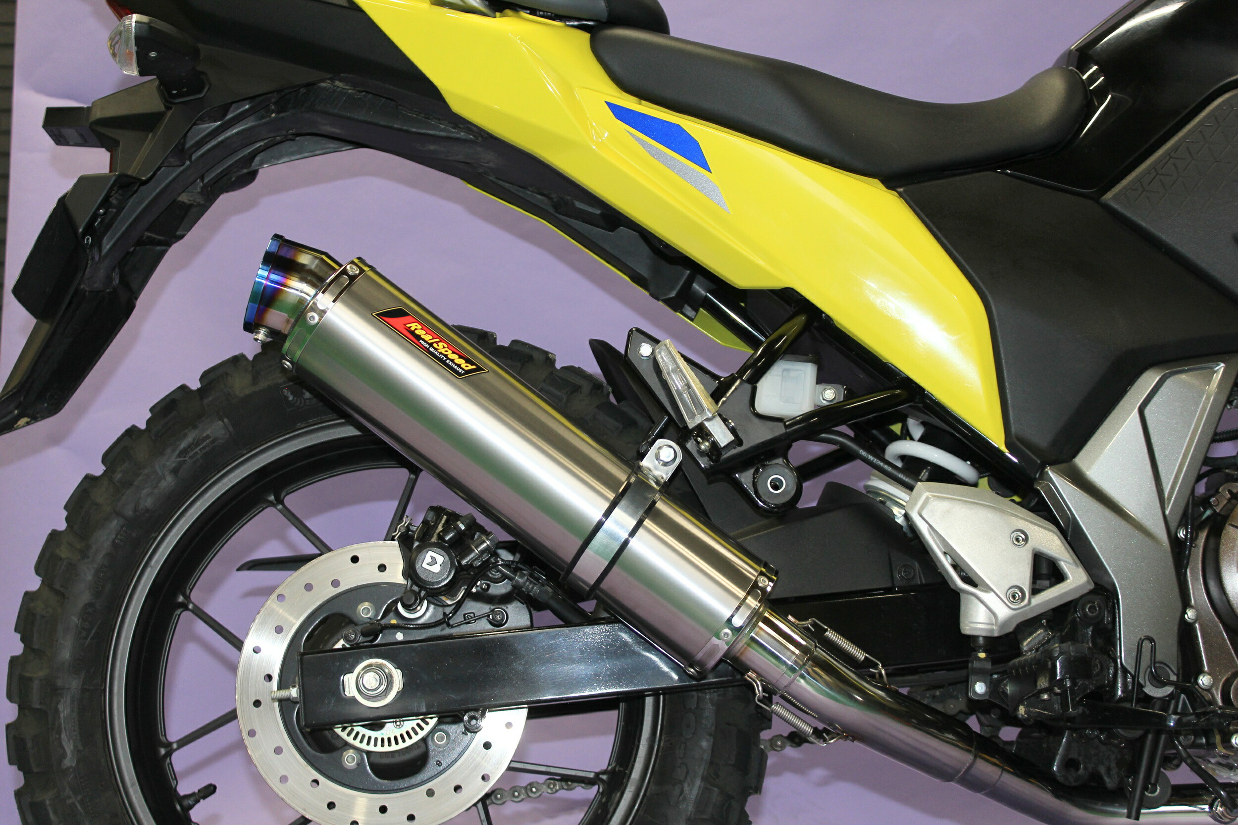 楽天市場】Vストローム250SX 8BK-EL11L バイクマフラー Meteo メテオ