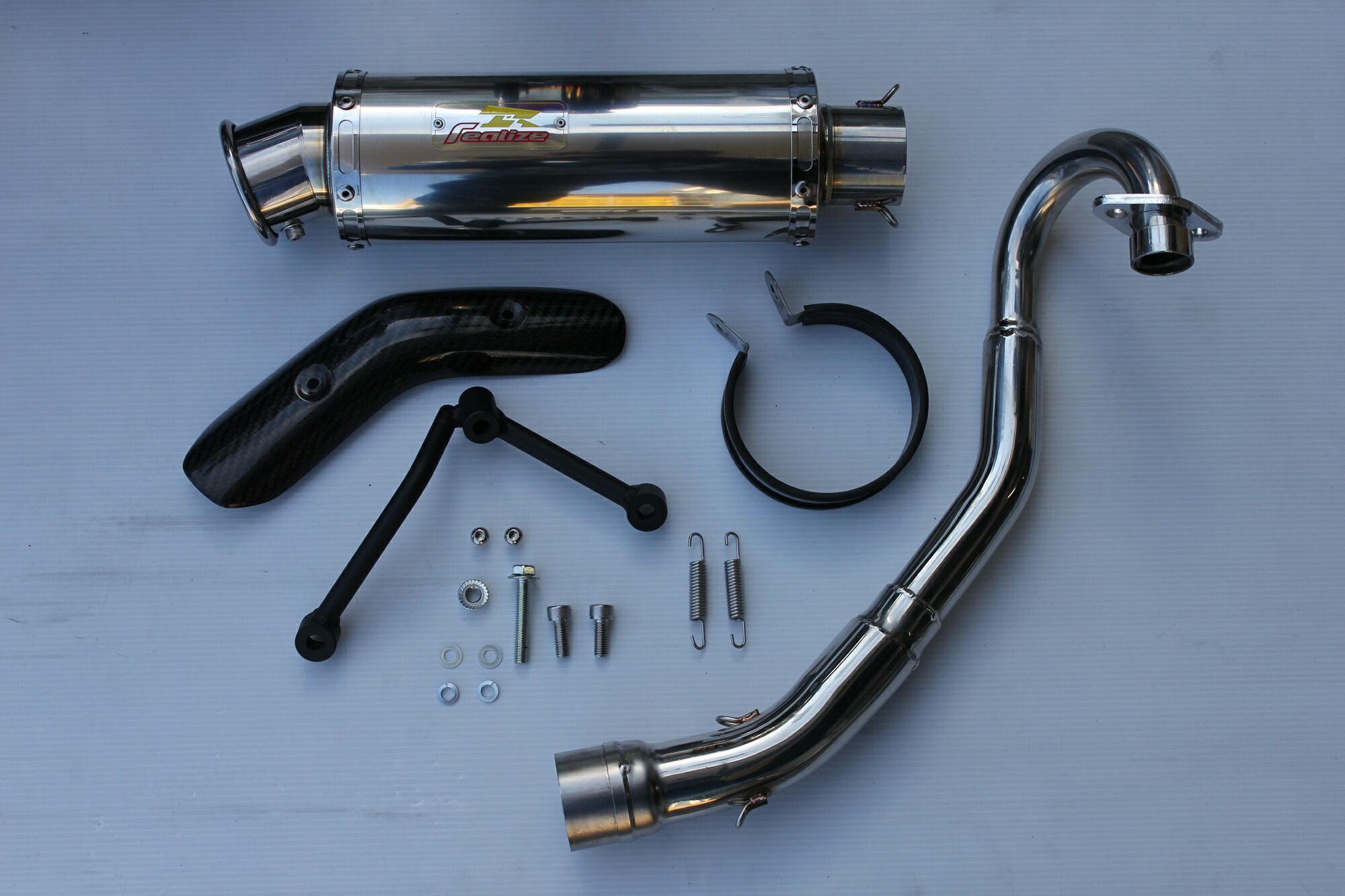 楽天市場】Realize モンキー125 バイクマフラー 2BJ-JB02 8BJ-JB03