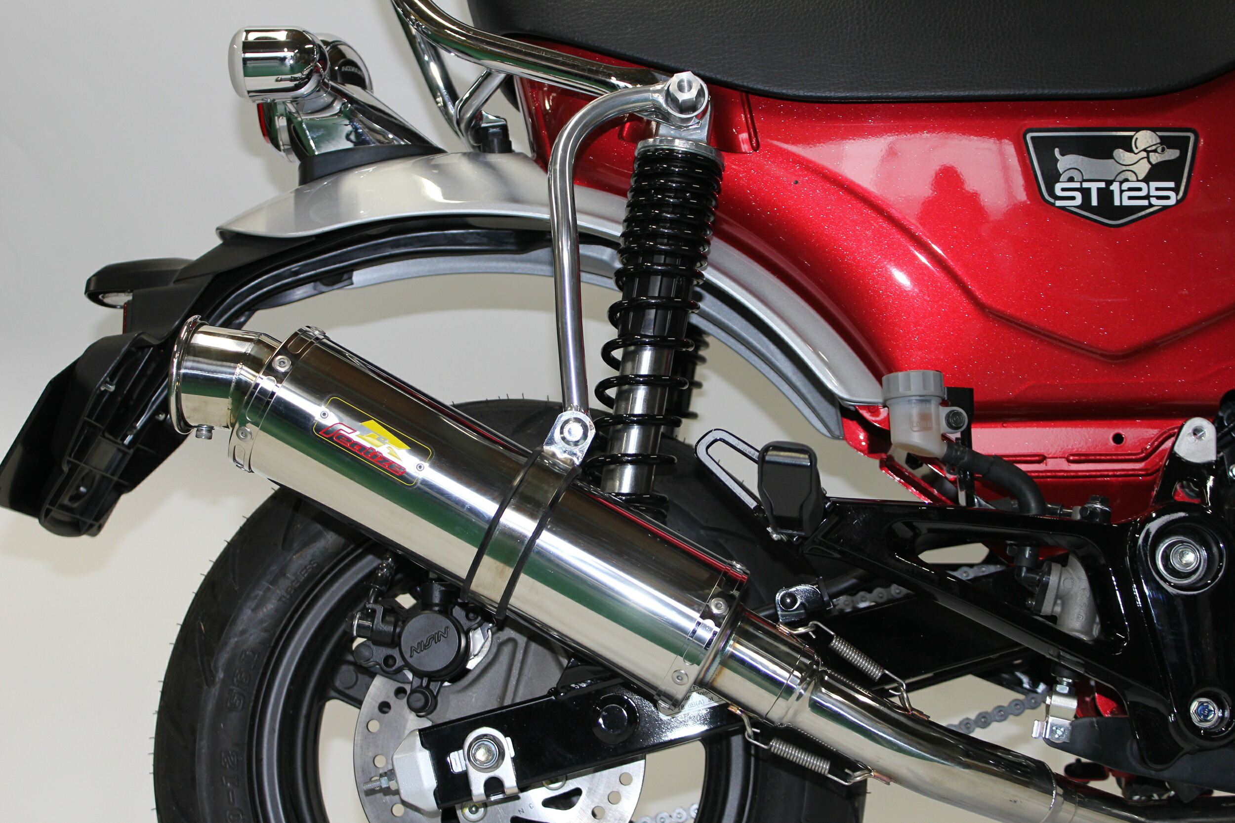 楽天市場】Realize DAX125 バイクマフラー 8BJ-JB04 EMPLESS