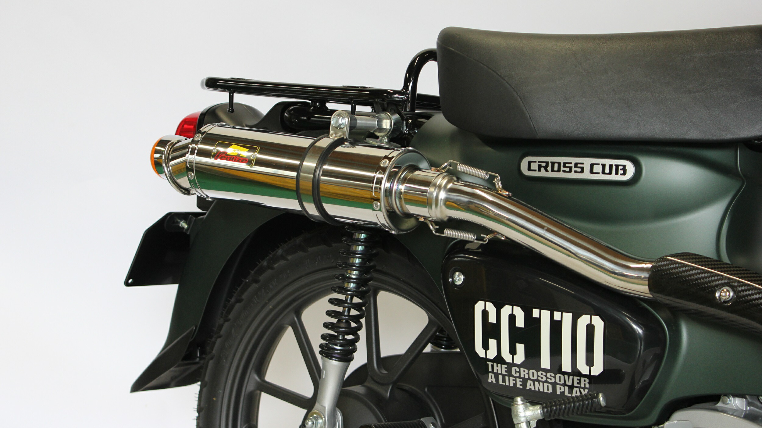 楽天市場】Realize クロスカブ110 バイクマフラー 2BJ-JA45 8BJ-JA60