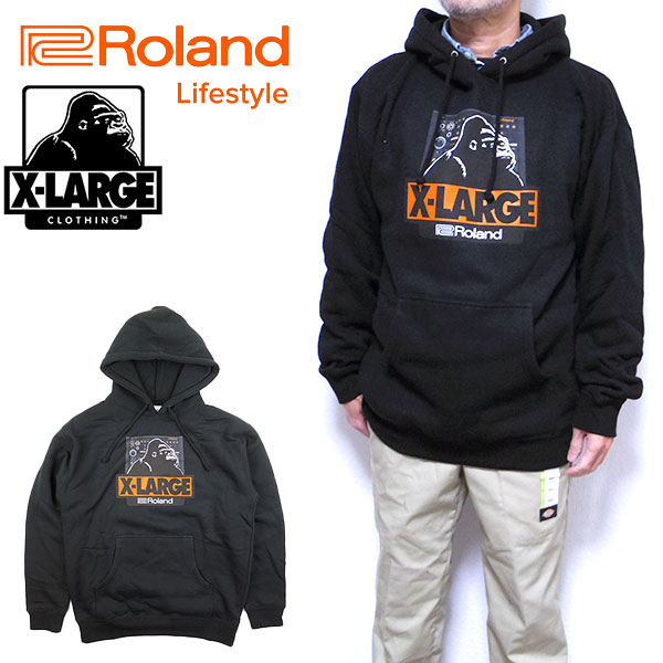 楽天市場】エクストララージ パーカー X-LARGE Roland HOODIE O.G ロゴ
