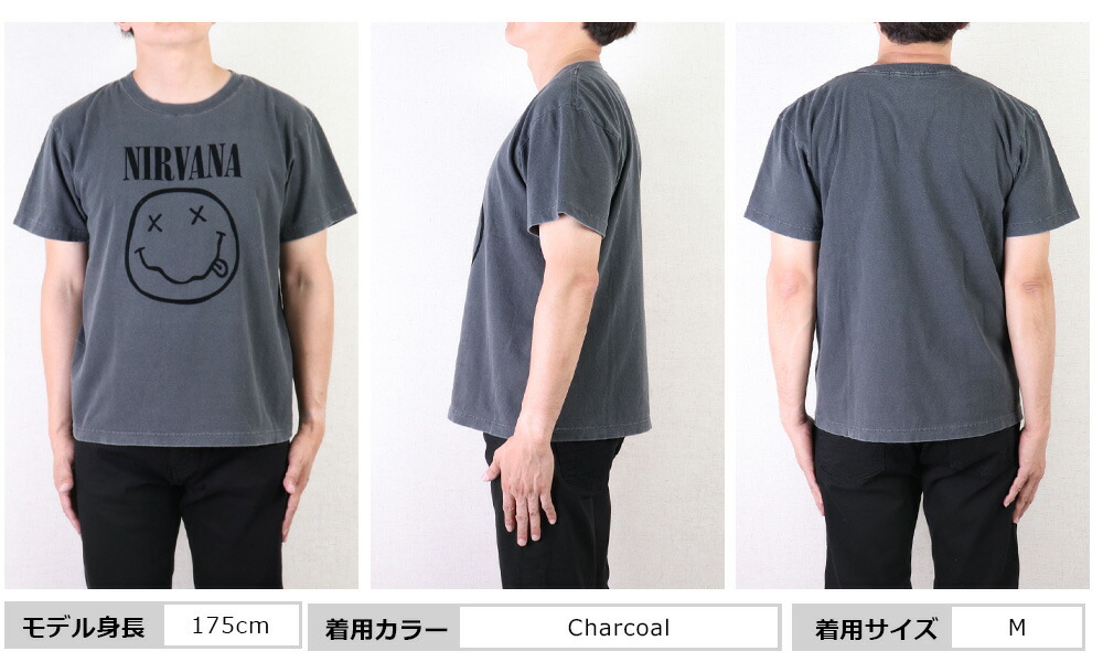 楽天市場】NIRVANA ニルヴァーナ スマイル tシャツ good rock speed