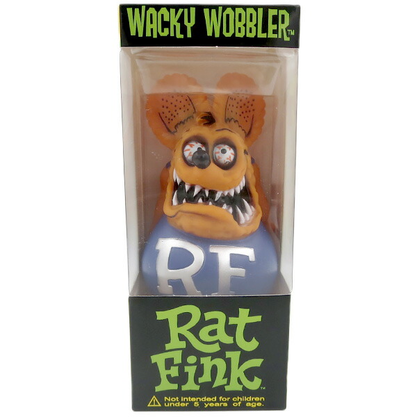 楽天市場】FUNKO Wacky Wobbler RAT FINK オレンジ orange ラット