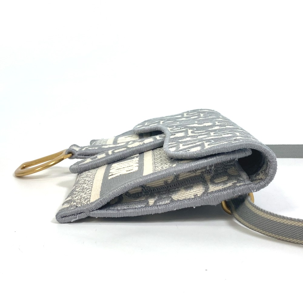 楽天市場】Dior ディオール オブリーク SADDLE サドル スリムポーチ