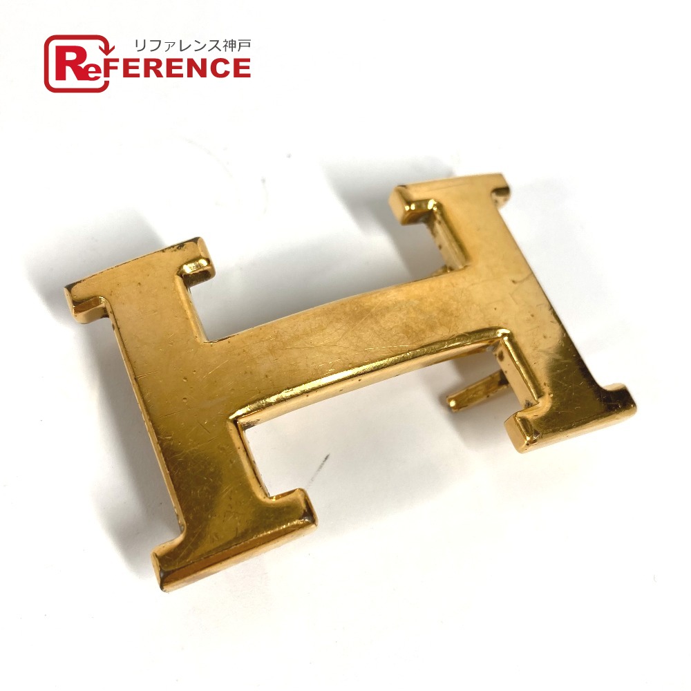 楽天市場】HERMES エルメス Hロゴ ベルトバックルのみ バックル メタル