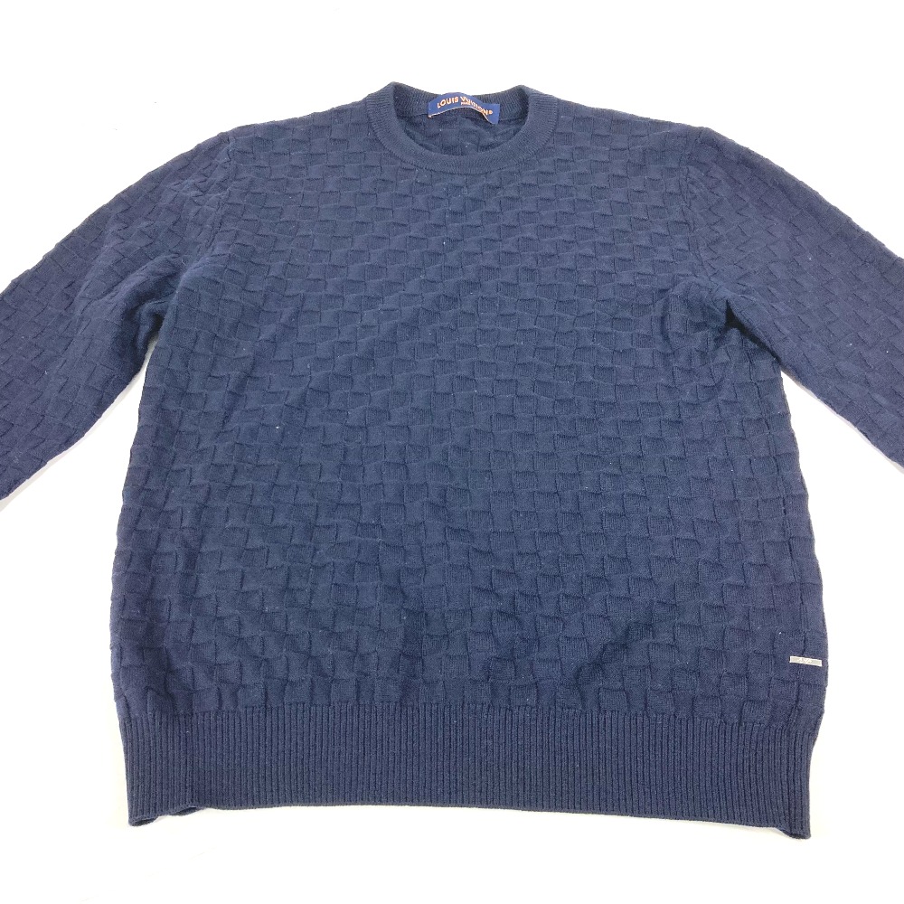 楽天市場】LOUIS VUITTON ルイヴィトン ダミエ ニット 長袖 トップス