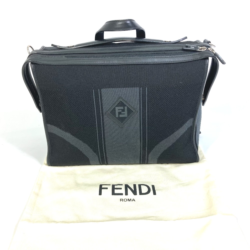 楽天市場】FENDI フェンディ 7VA400 ロゴ メッシュ バイカラー カバン