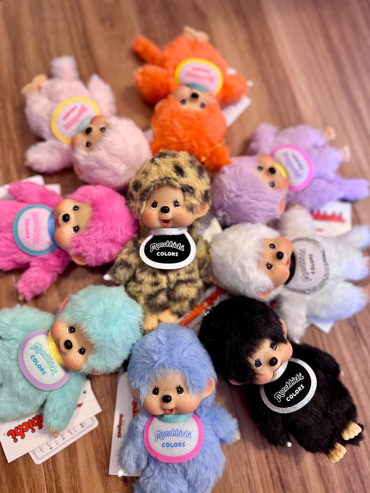 楽天市場】モンチッチ ぬいぐるみ COLORS 8種 キーチェーン ブラック