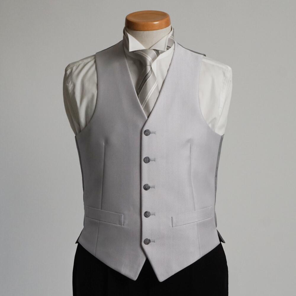 楽天市場】3L 4L 5L ビッグサイズ フォーマルベスト シルバーグレー