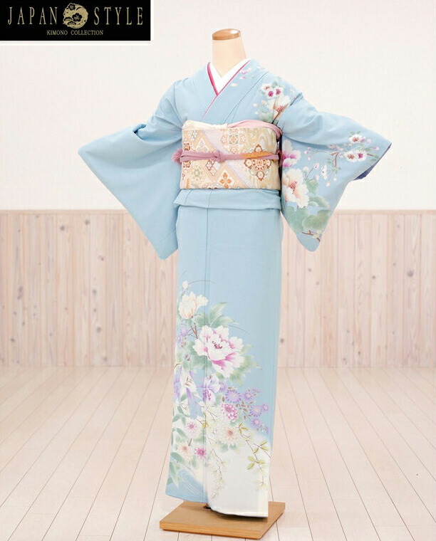 楽天市場】ブランド訪問着レンタル ジャパンスタイル×水色慶華 hw1184