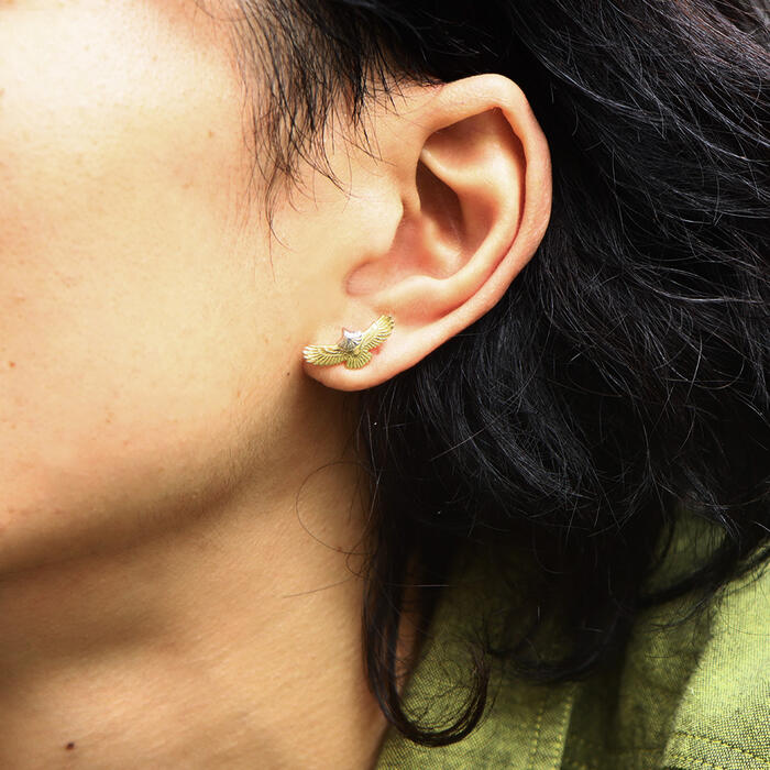 楽天市場】TADY&KING［ORDER ITEM］イーグルピアス全金 頭プラチナ