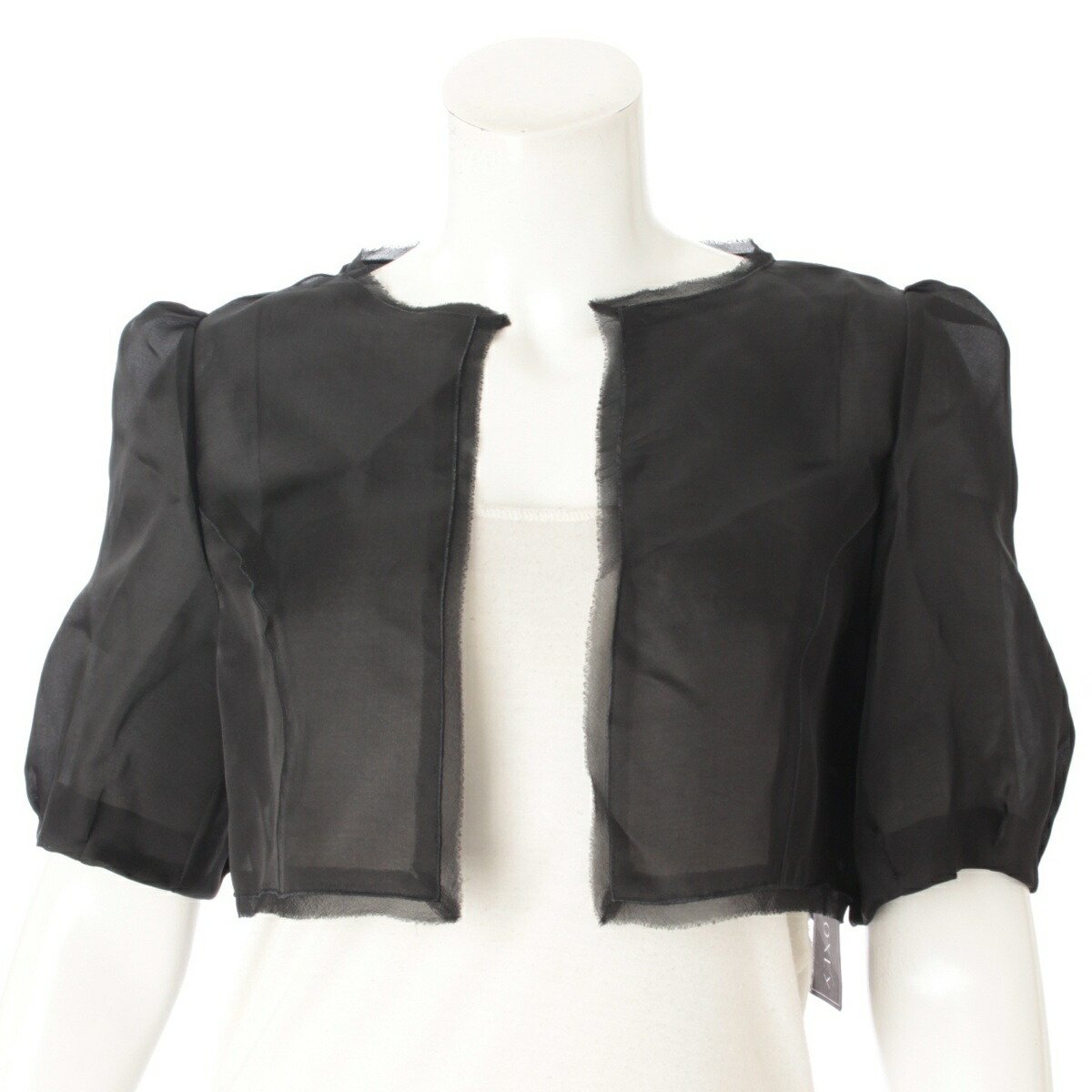 楽天市場】【フォクシー】Foxey ドレスベール シルク オーガンジー