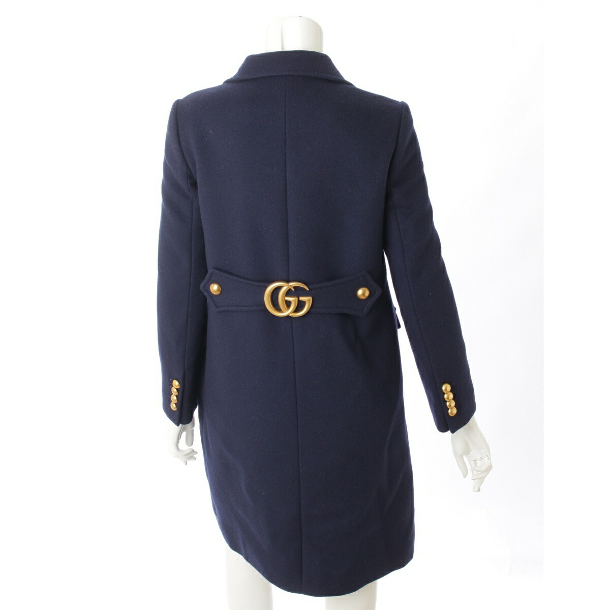 楽天市場】【グッチ】Gucci 18AW ダブルG ゴールドラウンドボタン