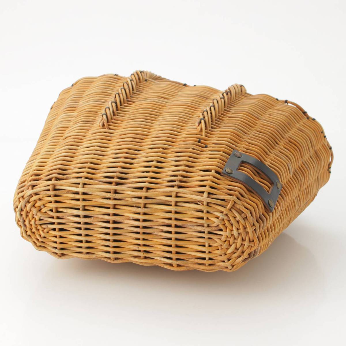 超美品♡eb.a.gos エバゴス かごバッグ ラビットファー 袋 鏡 付き 超