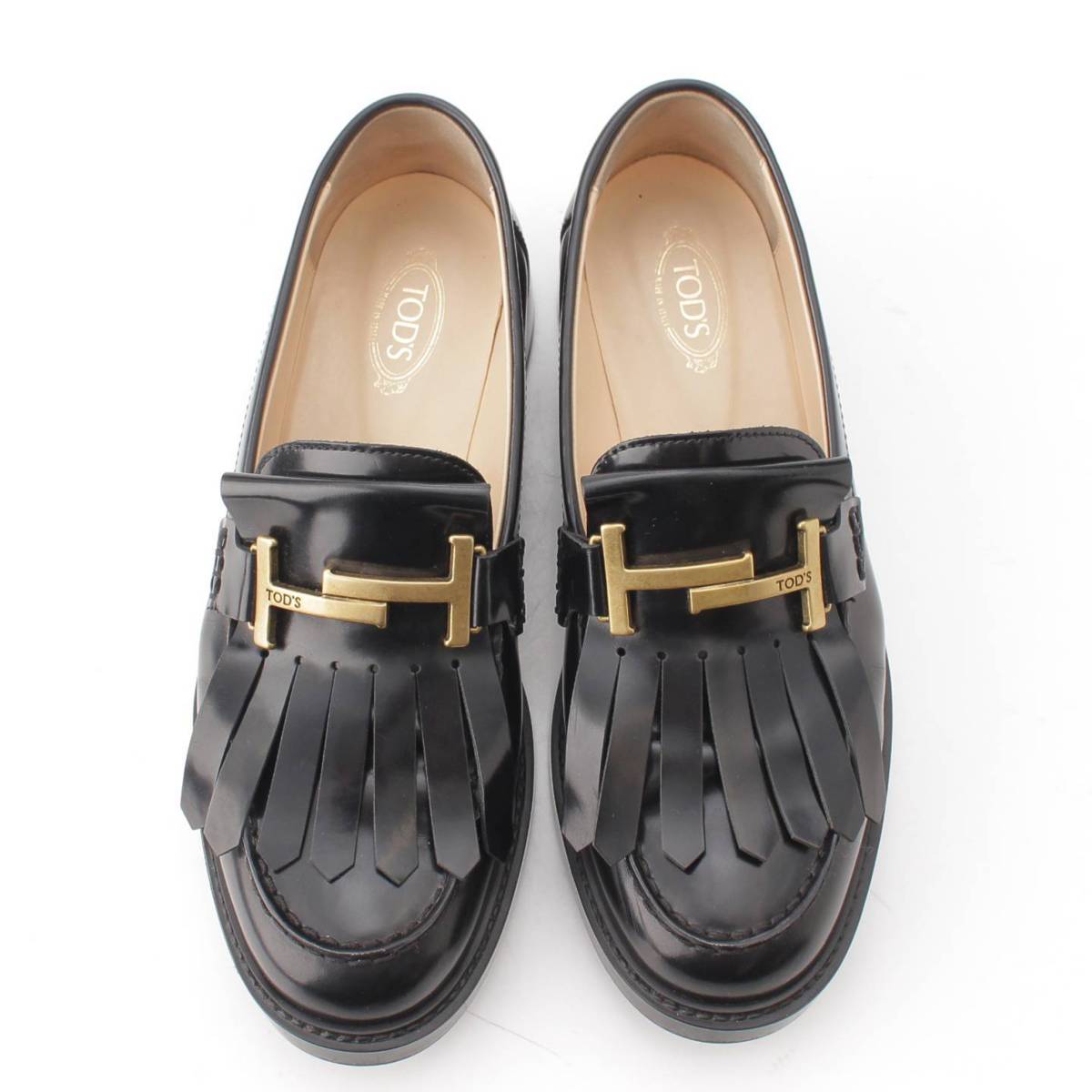 楽天市場】【トッズ】Tods レザー ダブルT タッセル フリンジ