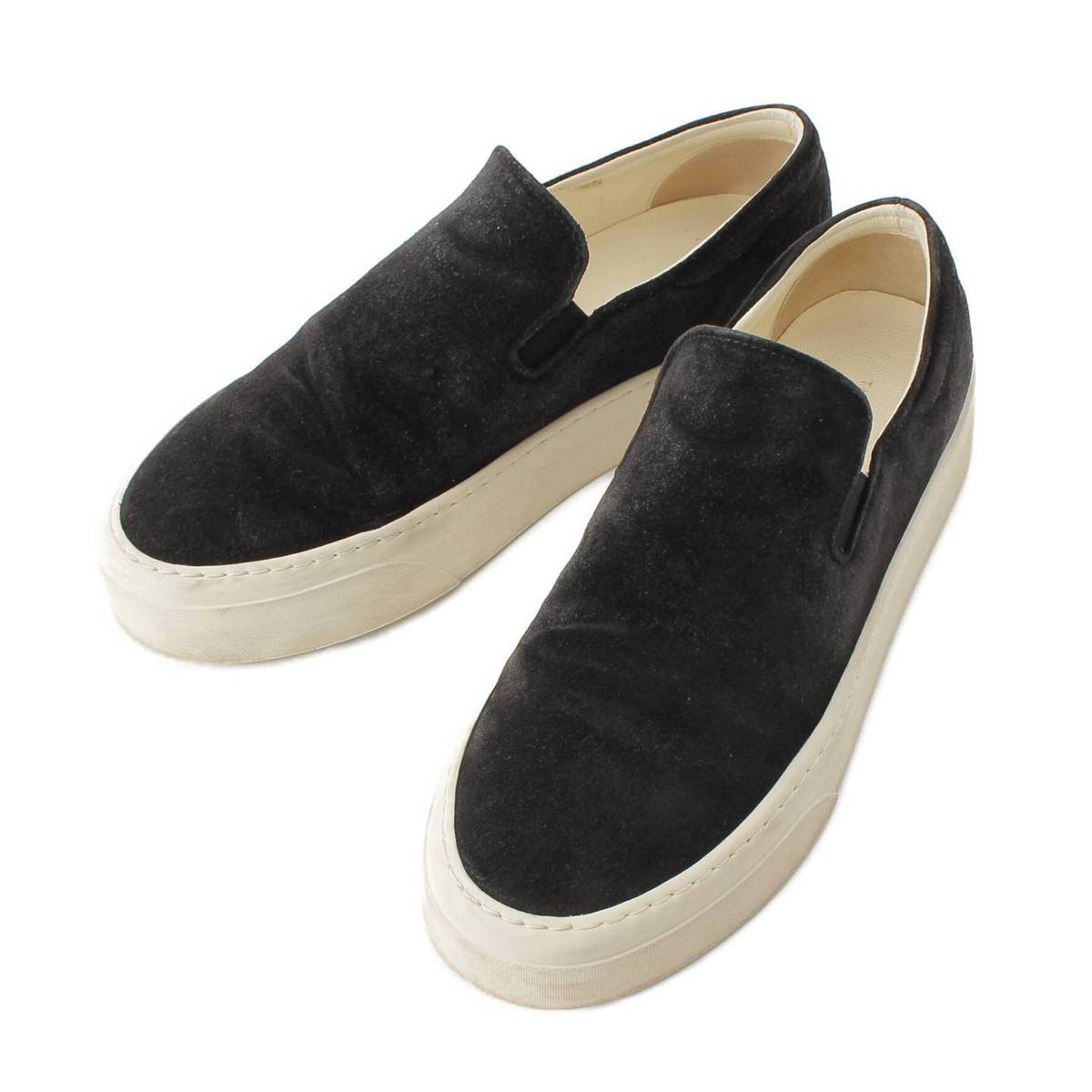 楽天市場】【ザロウ】THE ROW MARIE H スエードレザー スリッポン